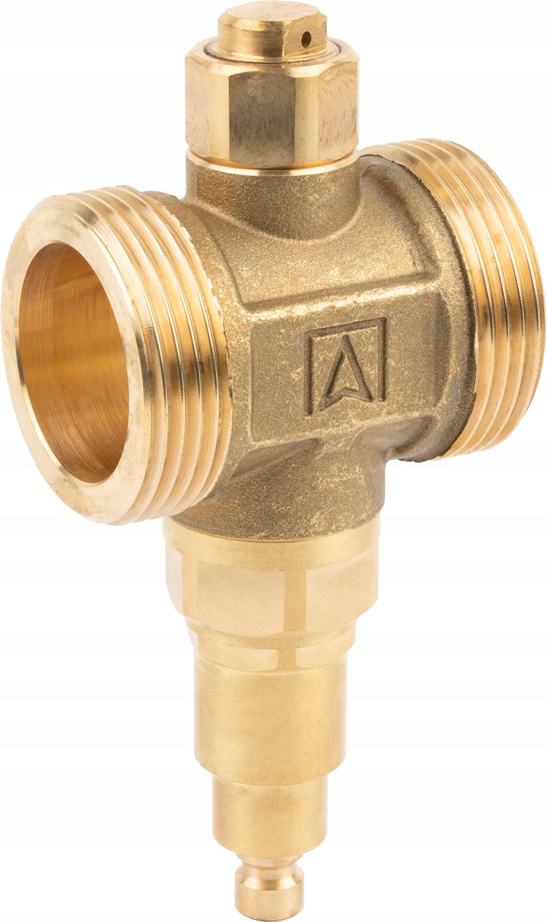 Afriso | Antifrostventil AAV 300 - G 1 1/4" - Messing - Schutz vor Frostschäden - Für Wärmepumpen 1730000