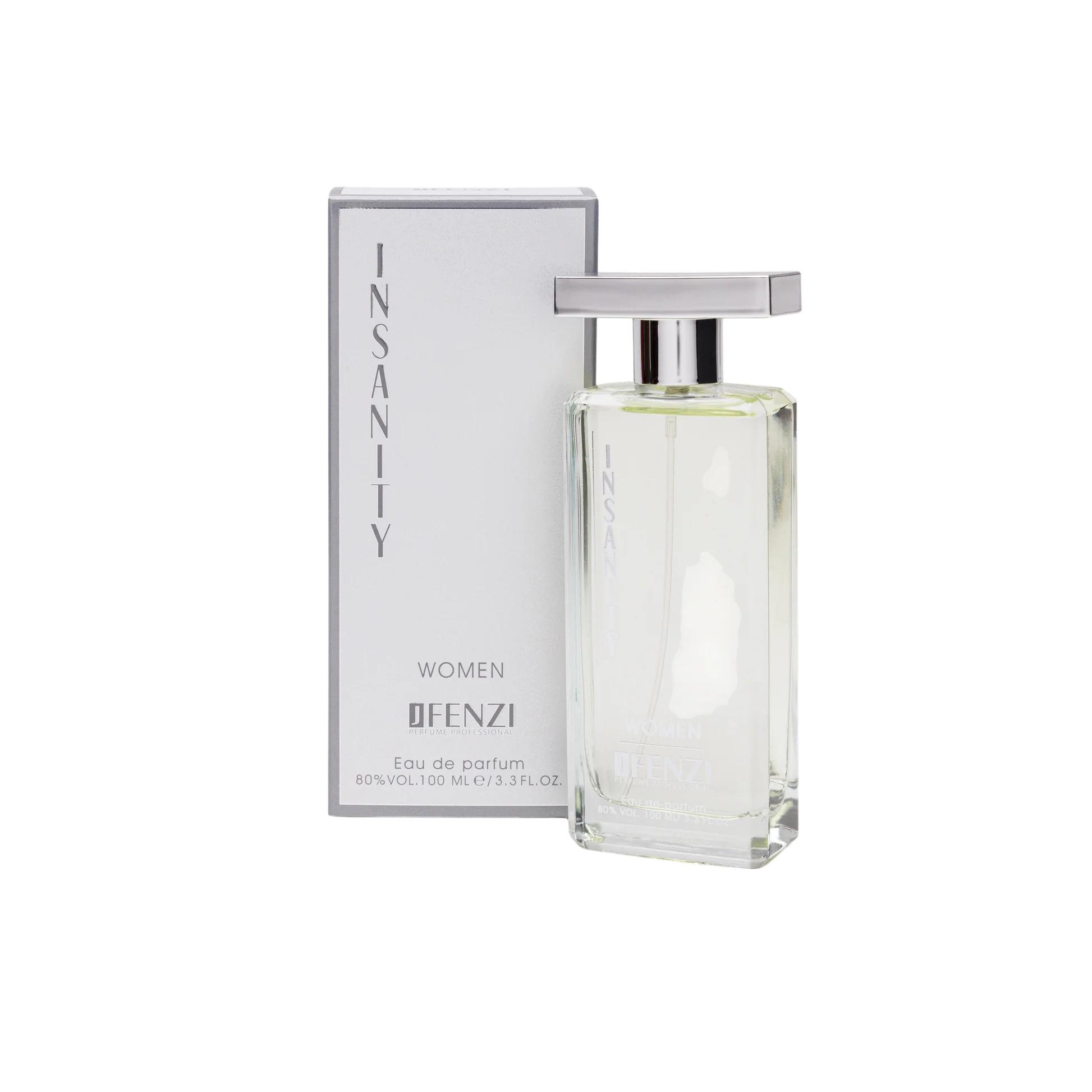 JFenzi Insanity Women Eau de Parfum 100 ml - Intenzita, ženskosť a zmyselná elegancia