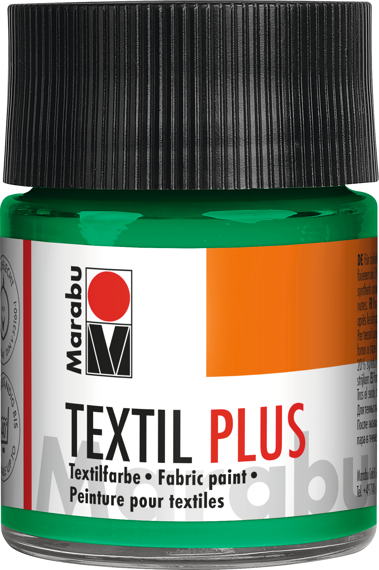 Marabu Peinture Textile 50 ML – 062 Vert Clair - Idéale Pour Customiser Vos Vêtements