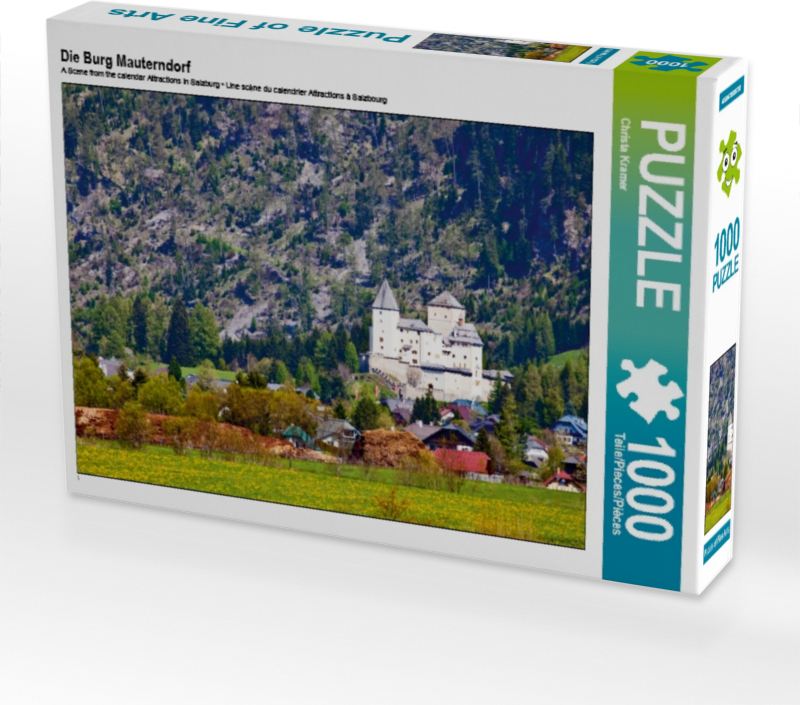 Calvendo Die Burg Mauterndorf 1000 Teile Puzzle quer 640x480mm, Kramer Christa; 7449816
