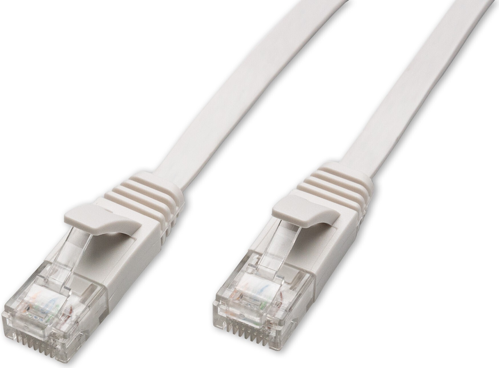 Captiva Kabel Patchkabel CAT 6a Kabel für Netzwerk, LAN und Ethernet 5m weiß 80272