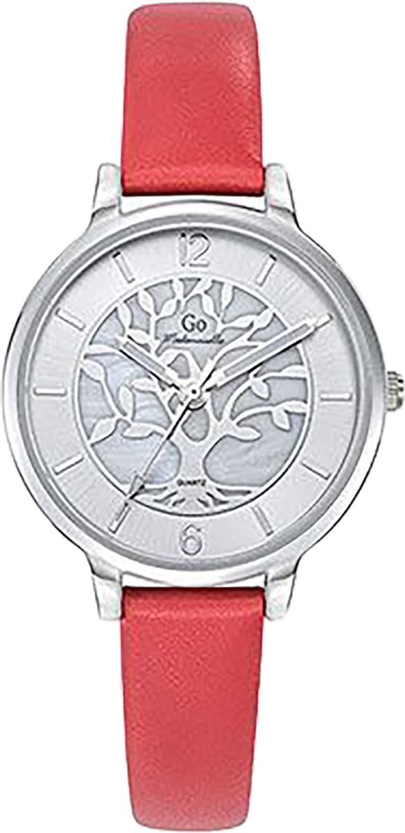 Dámske náramkové hodinky Girl Only Mademoiselle Strom života s motívom červeného koženého remienka quartzové hodinky UGO699521