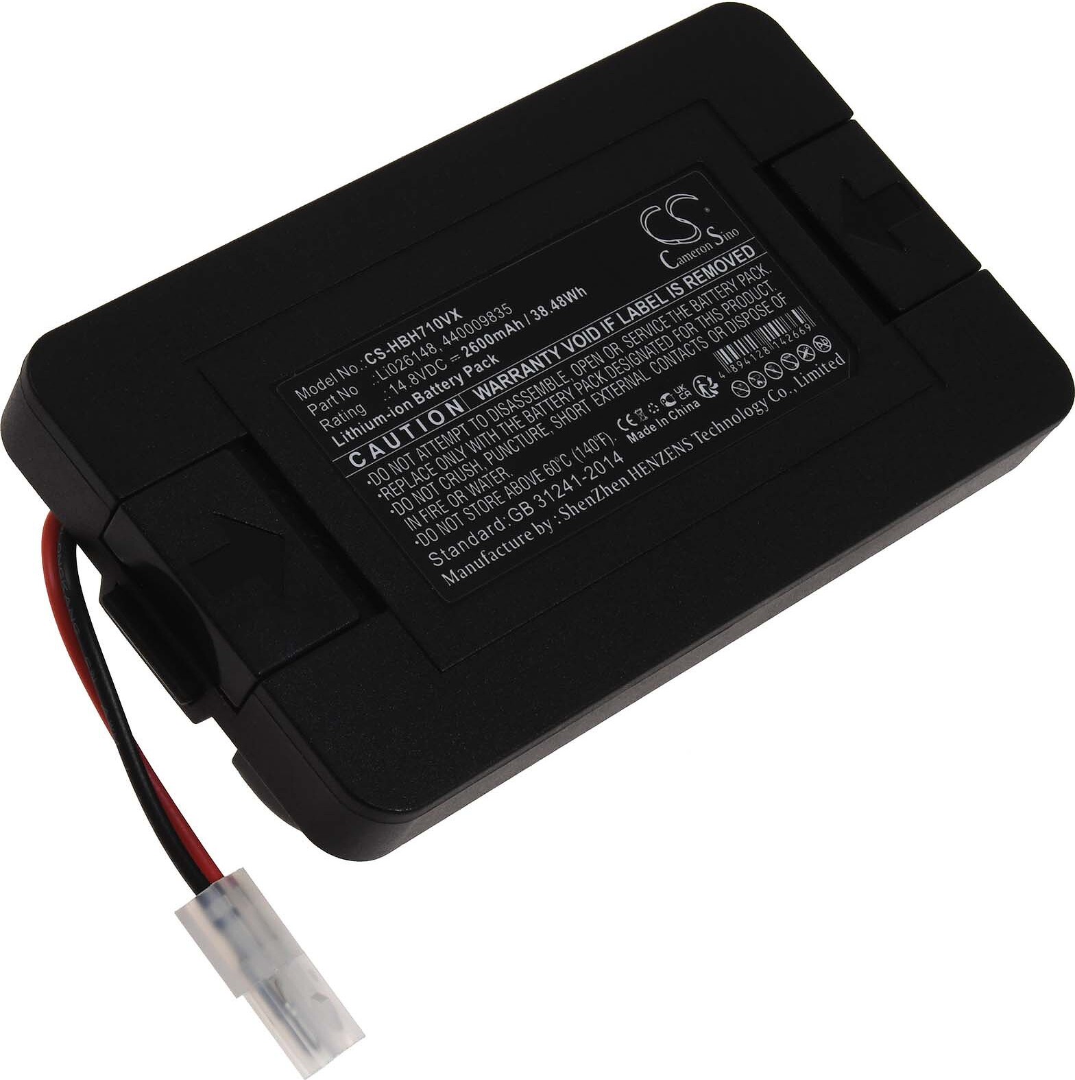 Powery Akku für Hoover Kyros Saugroboter G1.21.HOV.1.5E