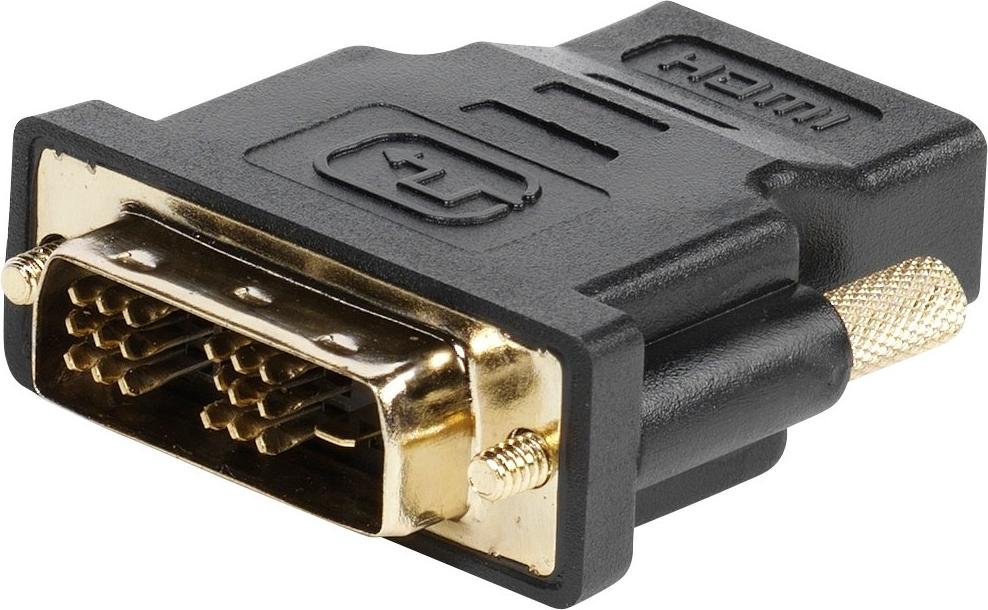 VIVANCO HDMI DVI Adapter, DVI-D Stecker - HDMI Buchse (45488) VVITDVIHDMIMFG