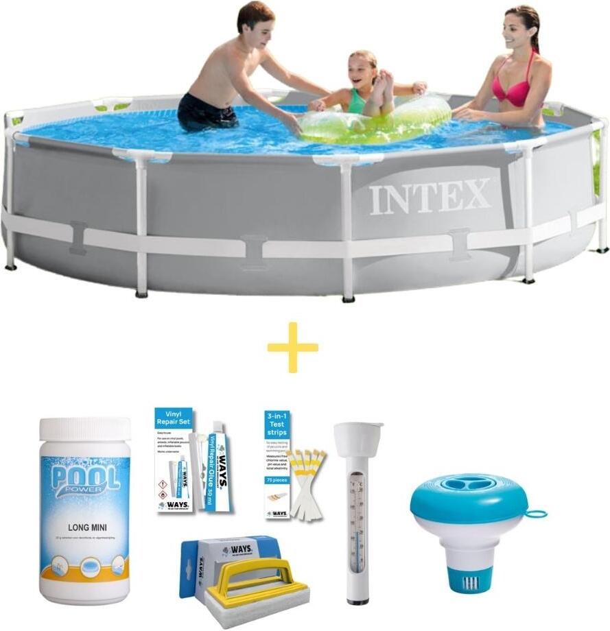 Bazén Intex Prism Frame - 305 x 76 cm - obsahuje balenie na údržbu WAYS