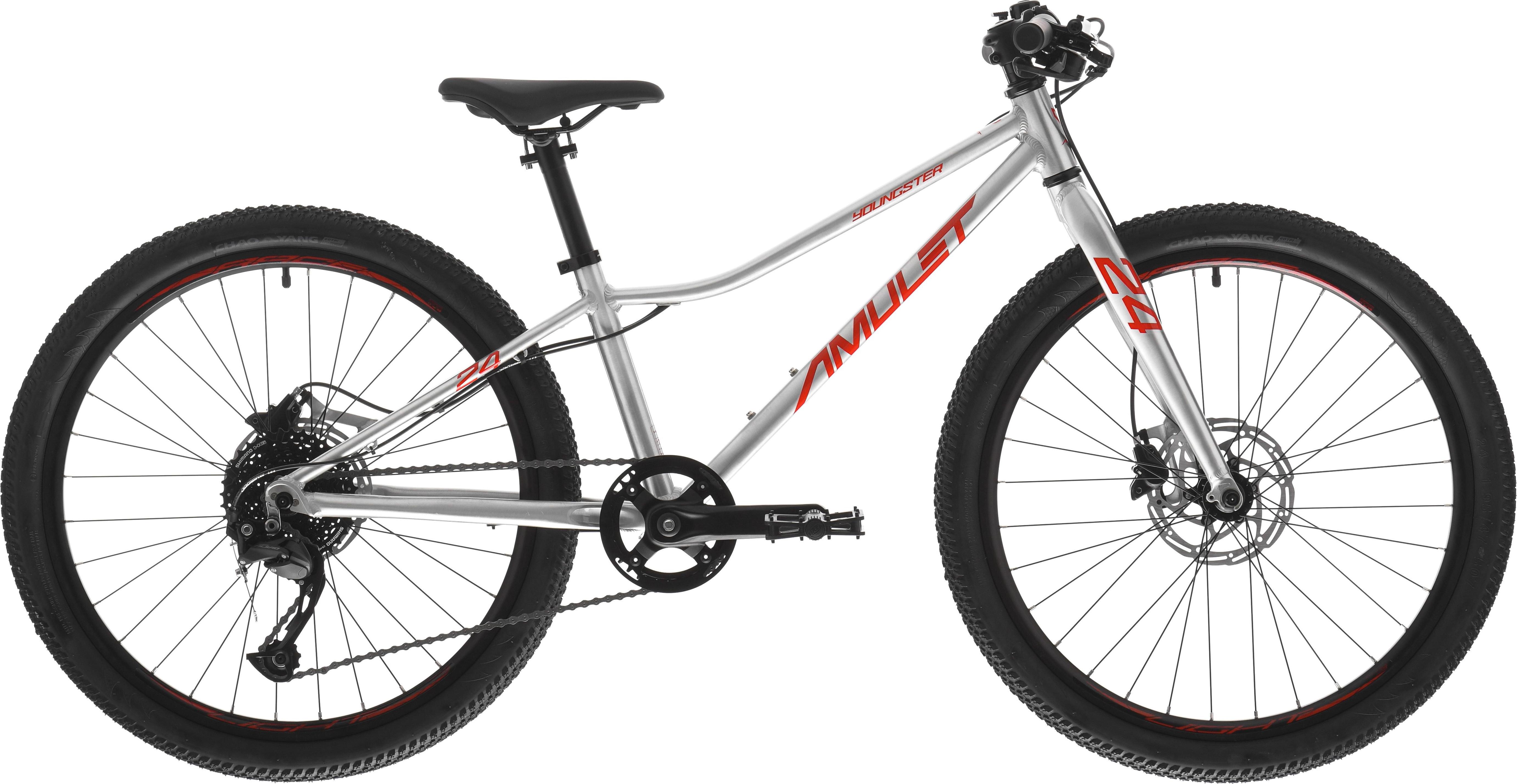 Sonstige Verlage AMULET AMULET 24 Youngster SH, alu brushed transparent/red, 2025 Velikost 24