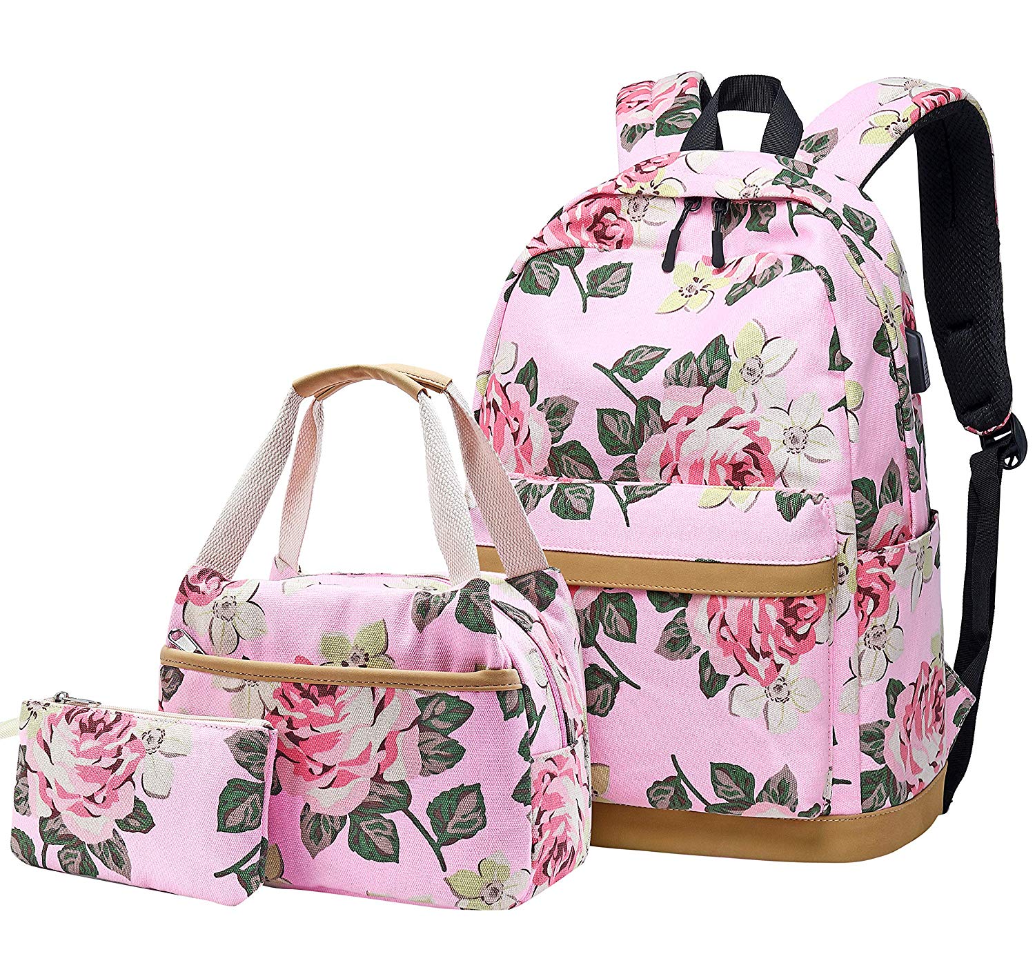 Cooler Rucksack für Mädchen in Rosa Aha Schule Freizeit Neu 
