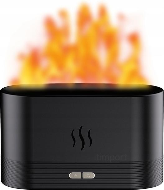 Zvlhčovač ohňa difúzor LED krb 30m2