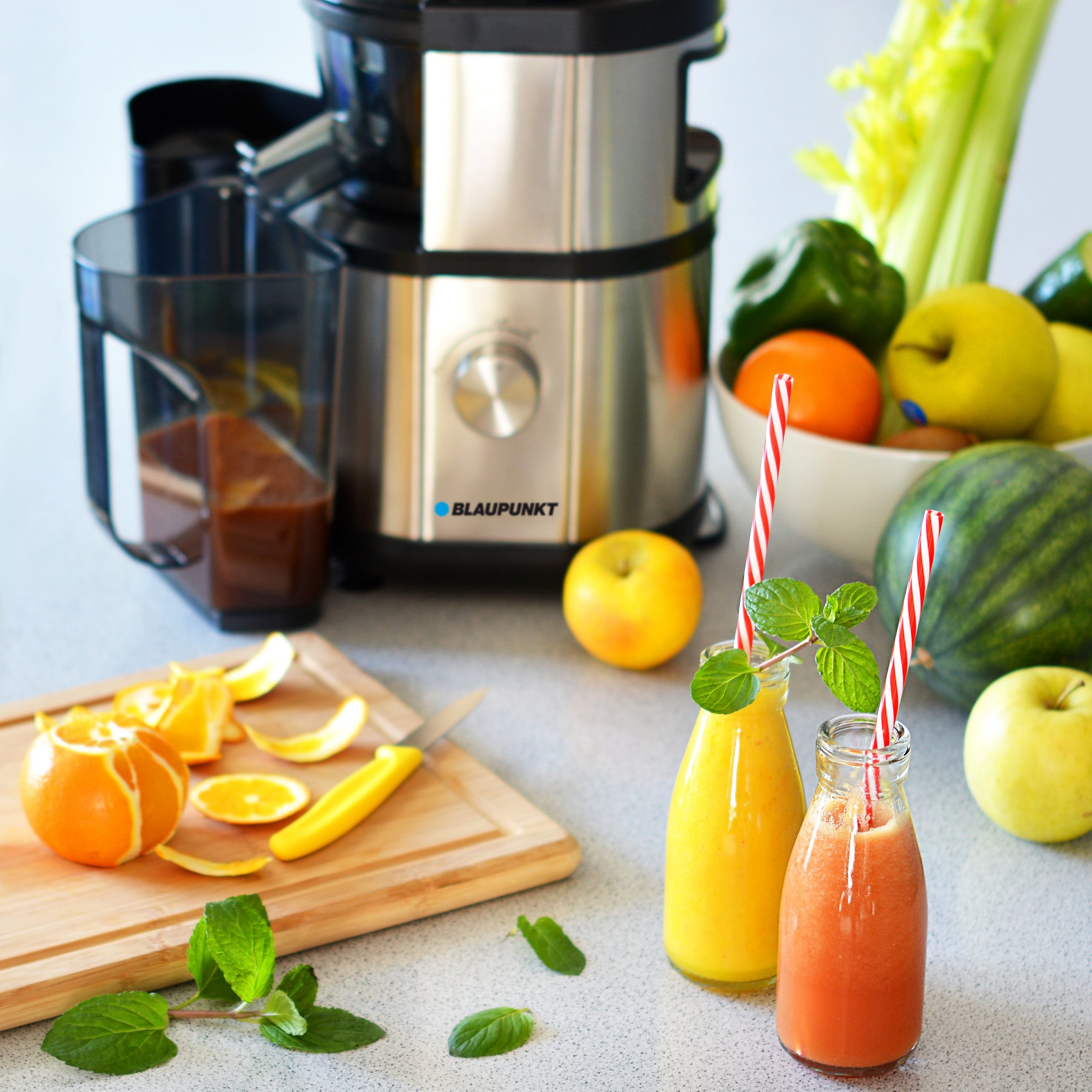 Blaupunkt Langsamer Entsafter, 60-80 U/min (SJV601)