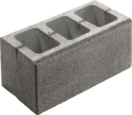 Lusit Mauerstein Vollstein Eleganca Grau 40 cm x 20 cm x 16,5 cm 19382