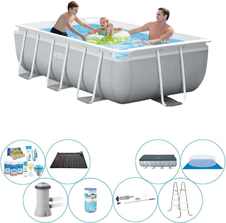 Bazén - Intex Prism Frame Rechteckig 300x175x80 cm