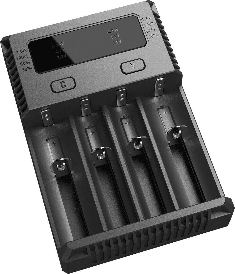 Univerzálna nabíjačka NITECORE i4, LiIon & NIMH, 18650, CR123; AA, AAA, C, D