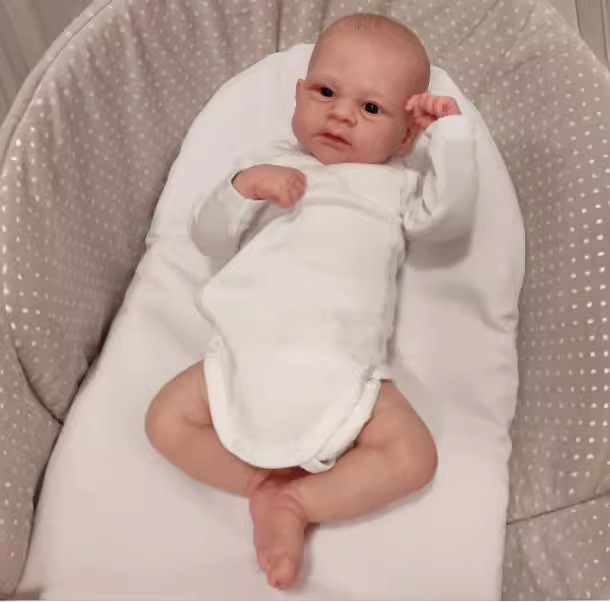 mc star 46cm Babypuppen Replica Neugeborenes Baby Reborn Puppe,