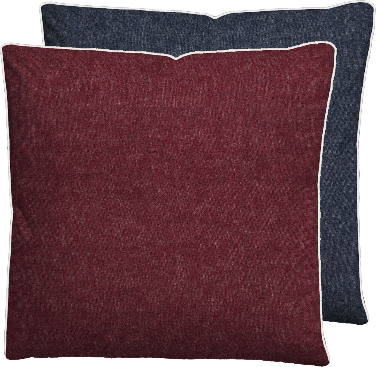 biberna 0840500 Melange-Flanell Bettwäsch UNI color: rost, size: 1x 80x80 cm