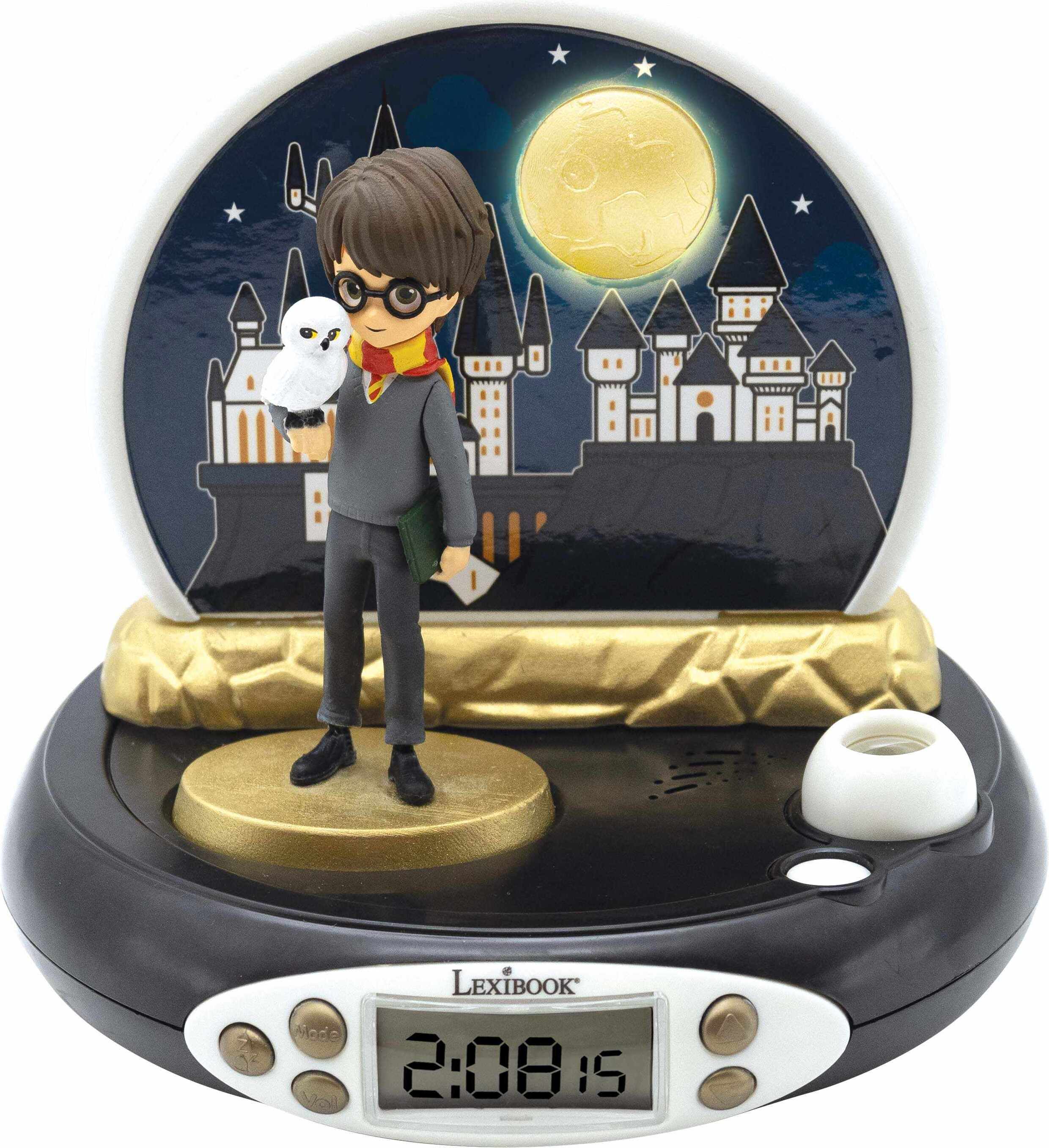 Lexibook Harry Potter 3D-Figur Projektionswecker mit magischen Sounds RP500HP