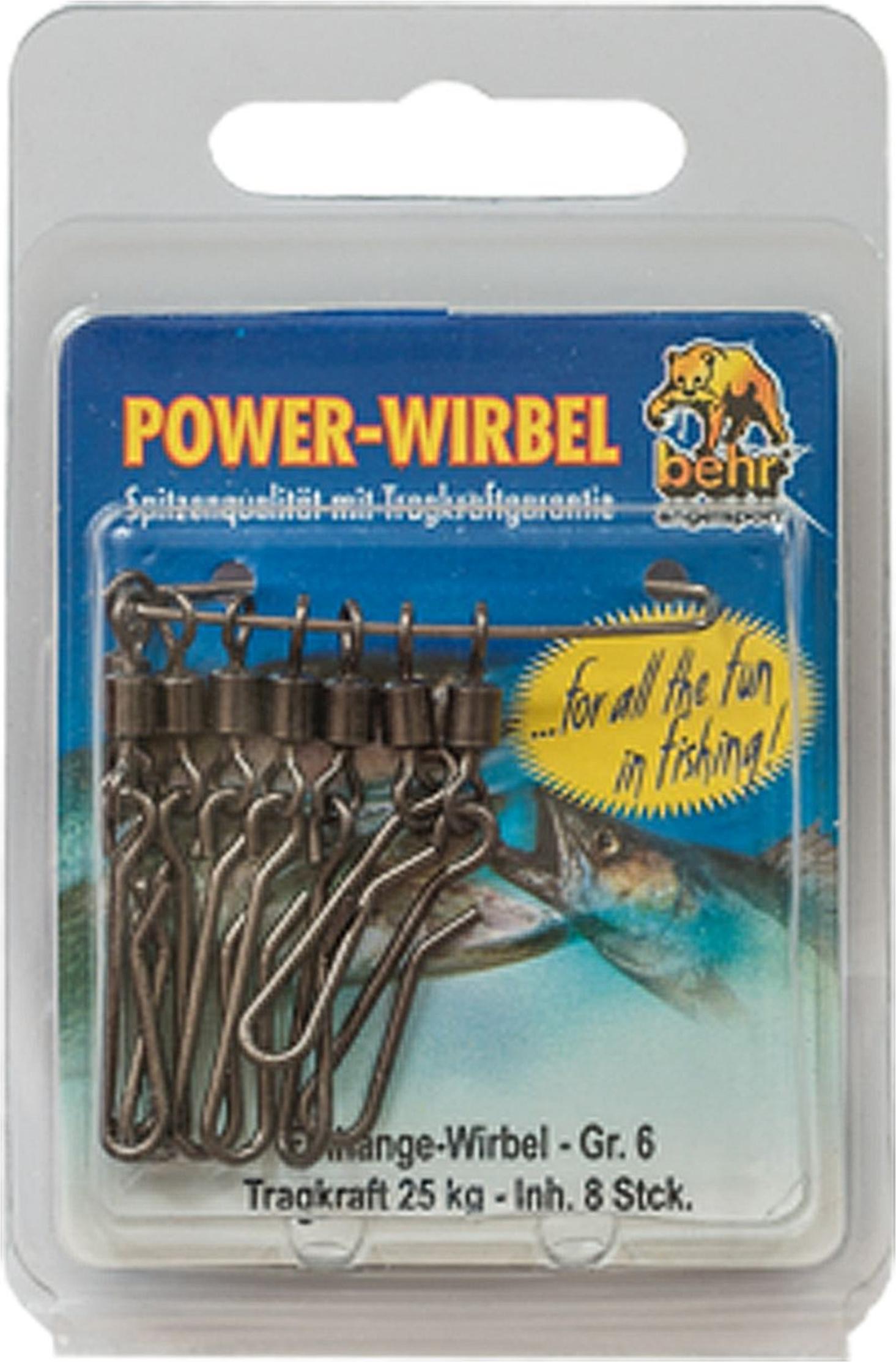 Behr Angelsport GmbH Wirbel Angelwirbel Spinnfischen Gr. 06