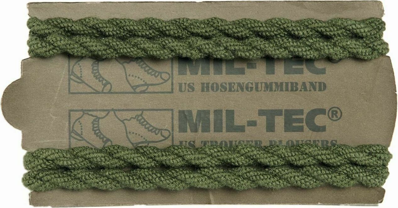 Sturm Bundeswehr und Freizeitshop MIL-TEC Hosengummiband oliv (Card = 2 Paar) Hosenband Hosengummi (Paar=EUR 1,30) 12930001