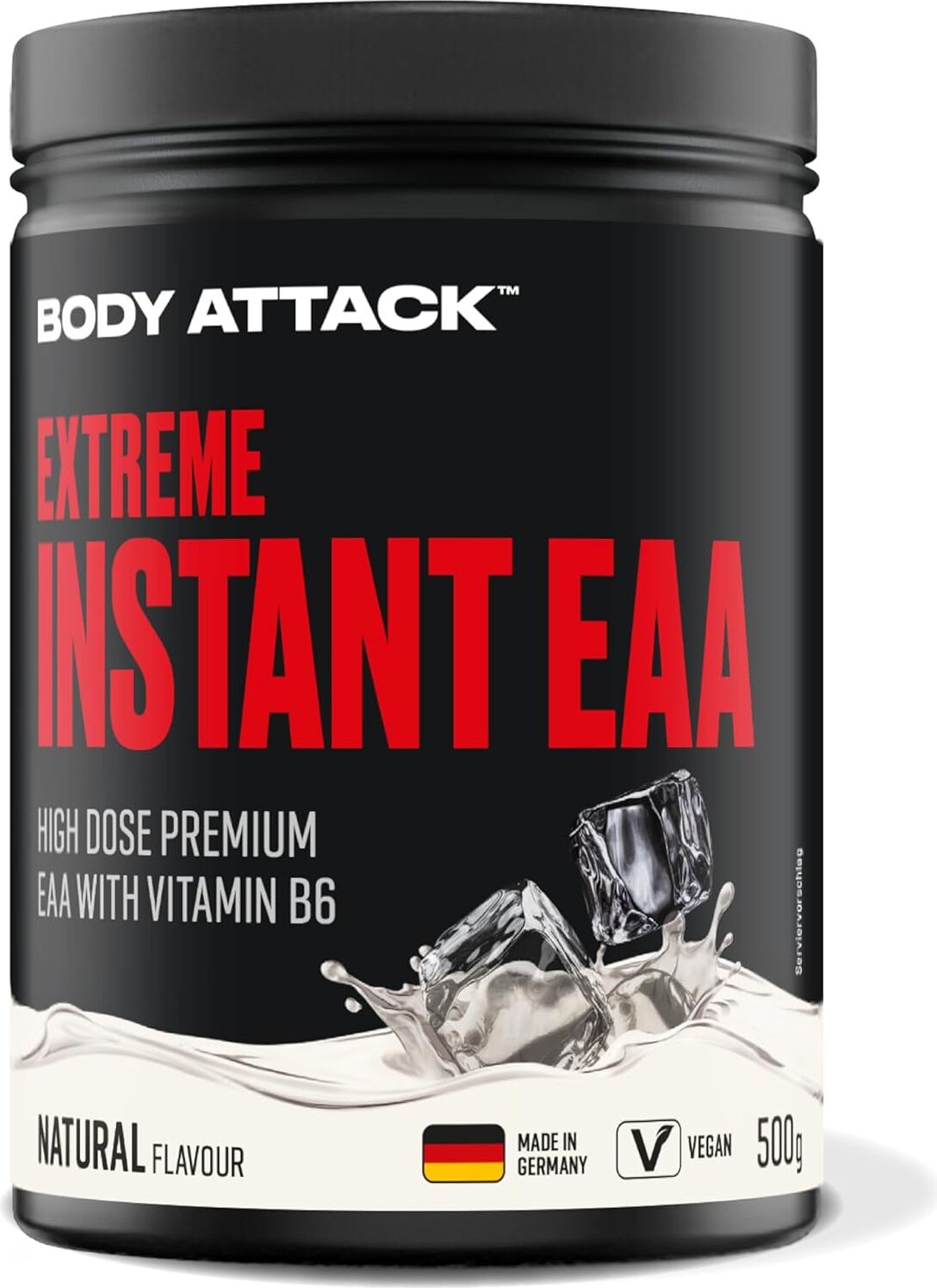 Body Attack Sports Nutrition Body Attack Extreme Instant EAA - 500g Dose Natural