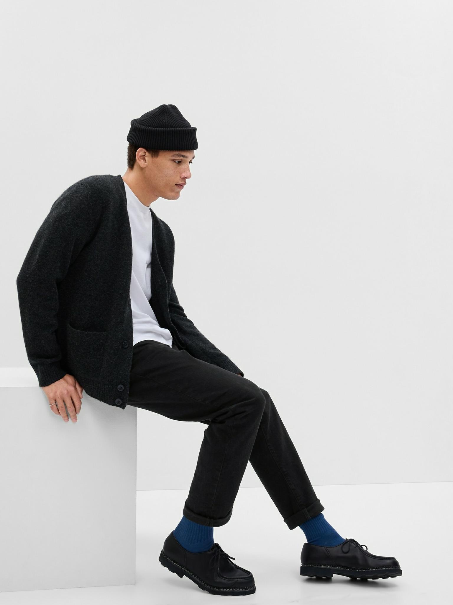 GAP Herren Straight Fit Jeans GapFlex mittlere Leibhöhe