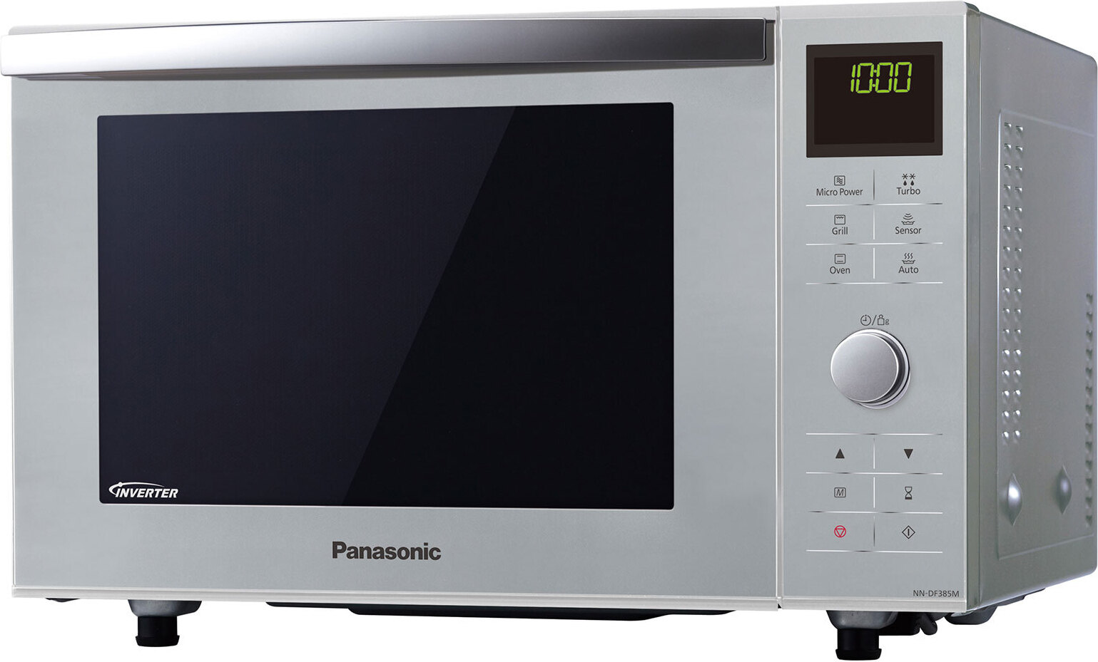 Panasonic NN-DF385MEPG Inverter Kombi Mikrowelle silber