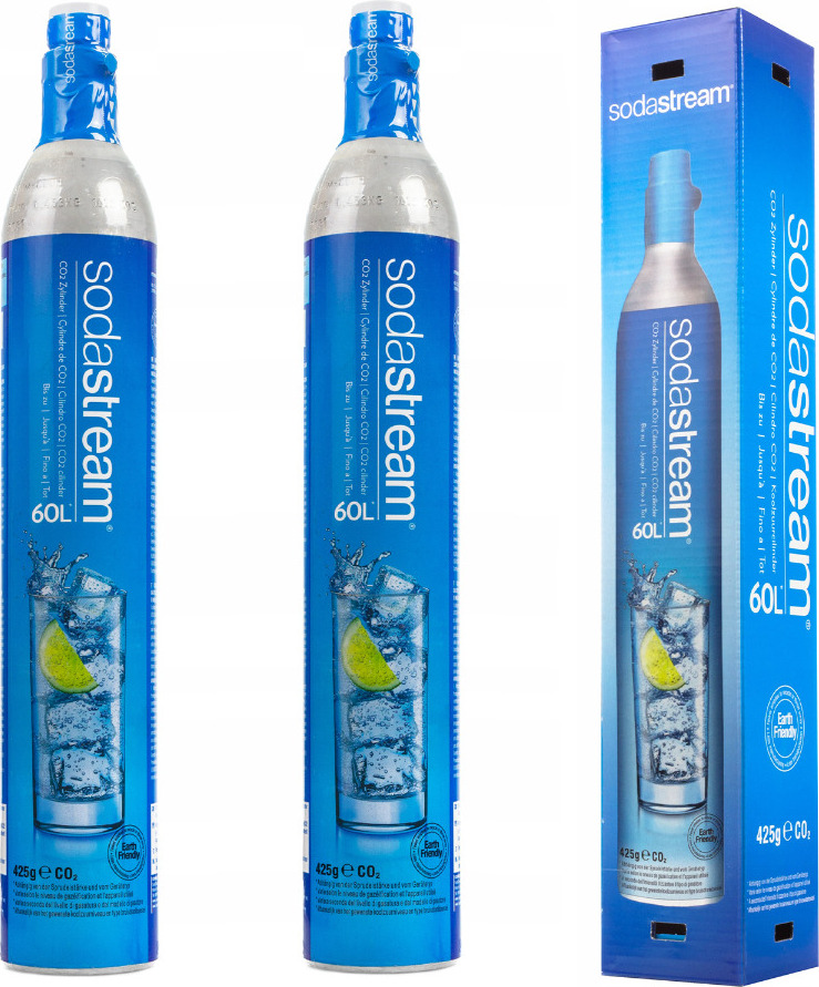 SodaStream CO2 kazeta pre výrobník perlivej vody 2 kusy