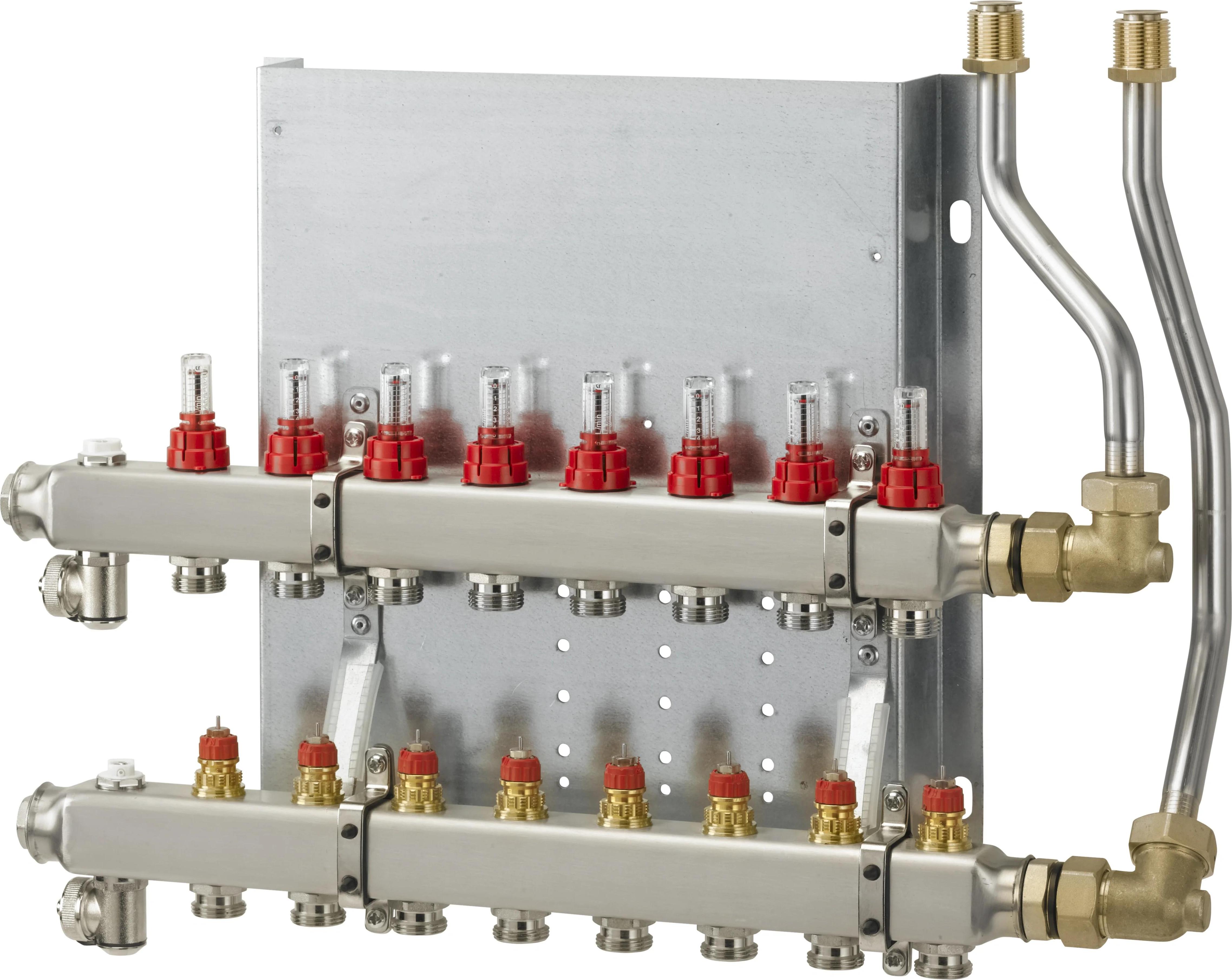 Danfoss Heizkreisverteiler SG, 12 Heizkreise, 1 Stk. 145H0912