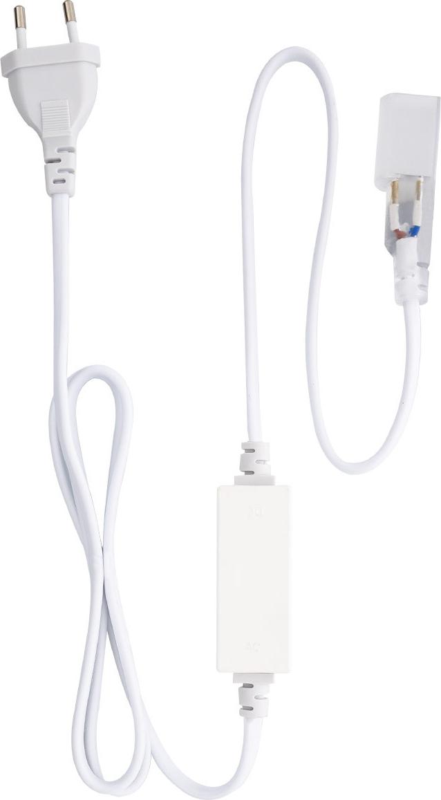 LEDKIA Gleichrichterstromkabel für LED-Streifen Neon Dimmbar 220V AC 120 LED/m Einfarbig IP67 Schnitt jede 100cm