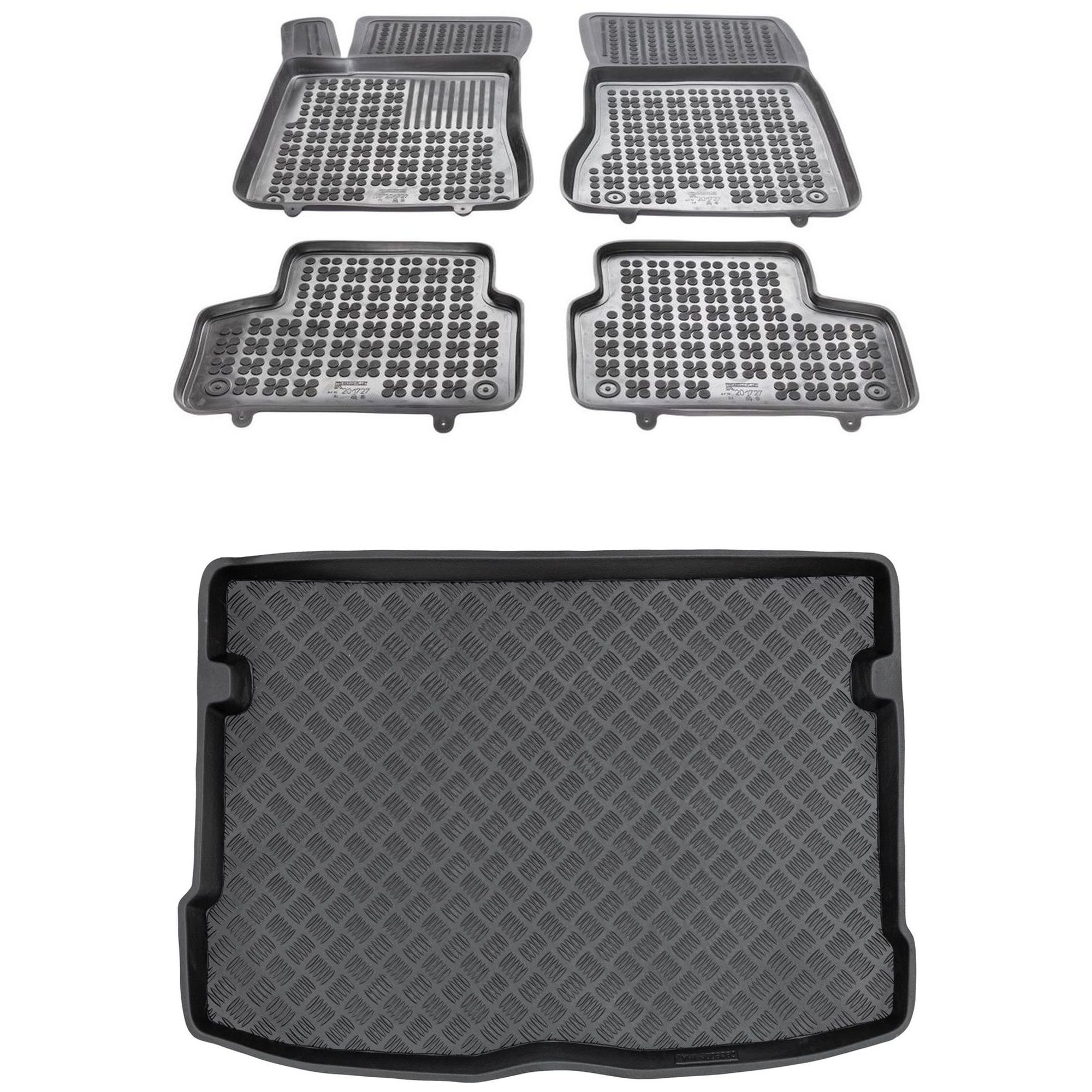 Produktbild von Auto Zubehör Gummimatte Kofferraumwanne Für MG ZS Verbrenner/Hybrid+ Ab 2024 - Schwarz MG ZS Kofferraumwanne Schwarz