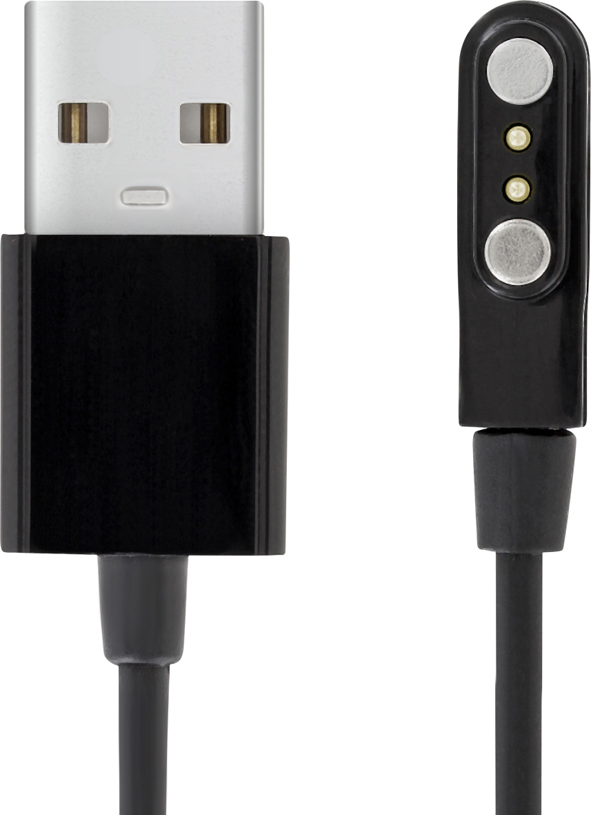 X-Watch & XCOAST SMARTWATCH CHARGER CABLE USB Charger 1000mA Smartwatch Charger Cable for XCOAST SIONA 2 JOLI QIN & IVE2 Series and X-WATCH JOLI & QIN Series Magnetic