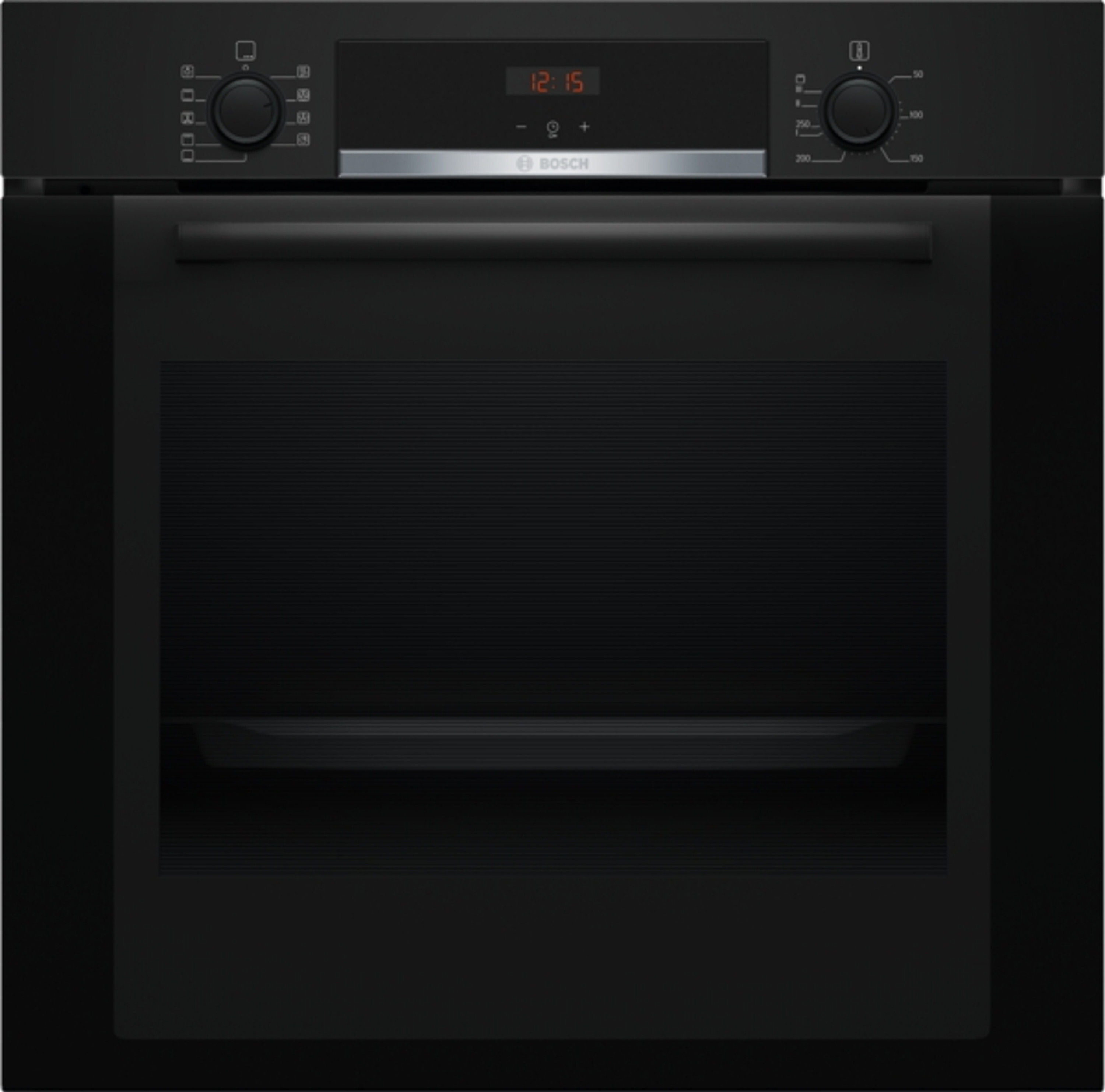Bosch Series 4, vstavaná rúra, 60 x 60 cm, čierna HBA3340B0