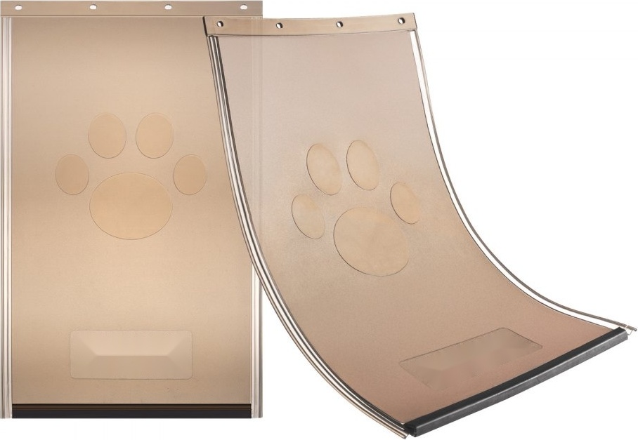 StarTech Hochwertige Ersatzklappe für Haustiertür, Türklappe 133,4x206,4mm, PVC, Wetterfest – Ideal für Hund und Katze CWMTHFGSMPVCMWJQOV0