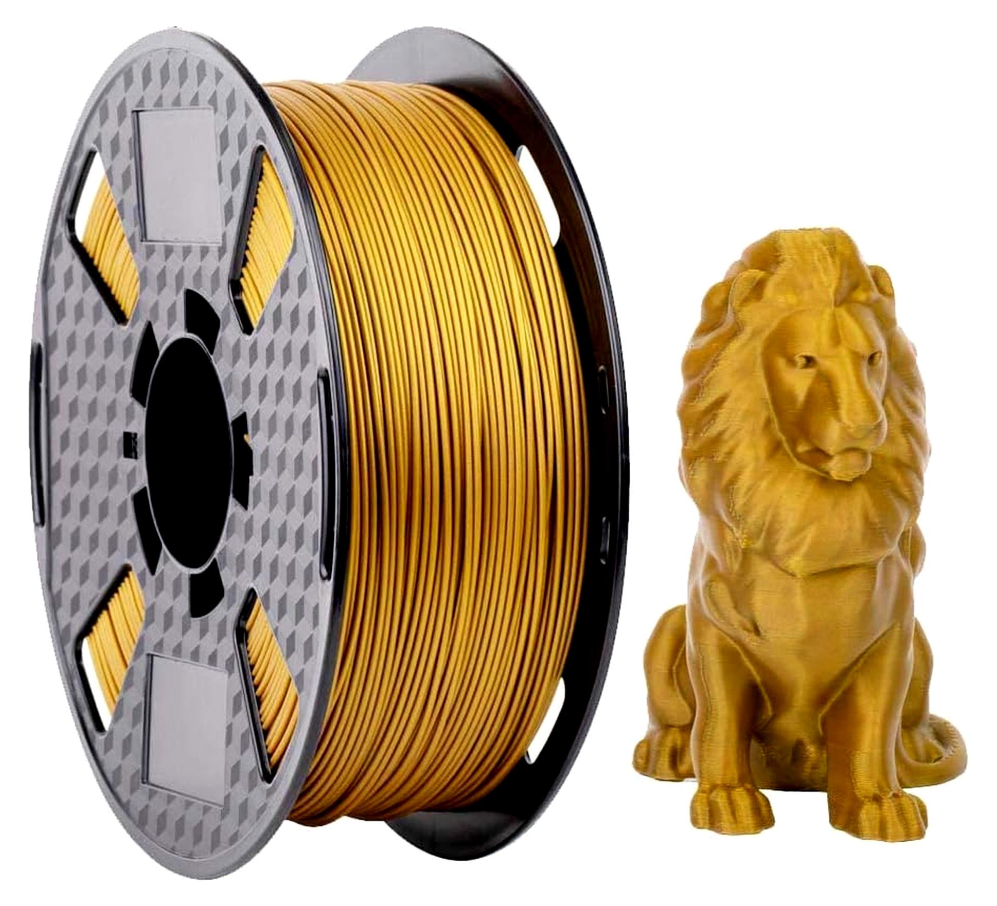 Markenlos MAX PLA Filament Antikgold 1,75 mm 1 kg 3D-Druckmaterialien