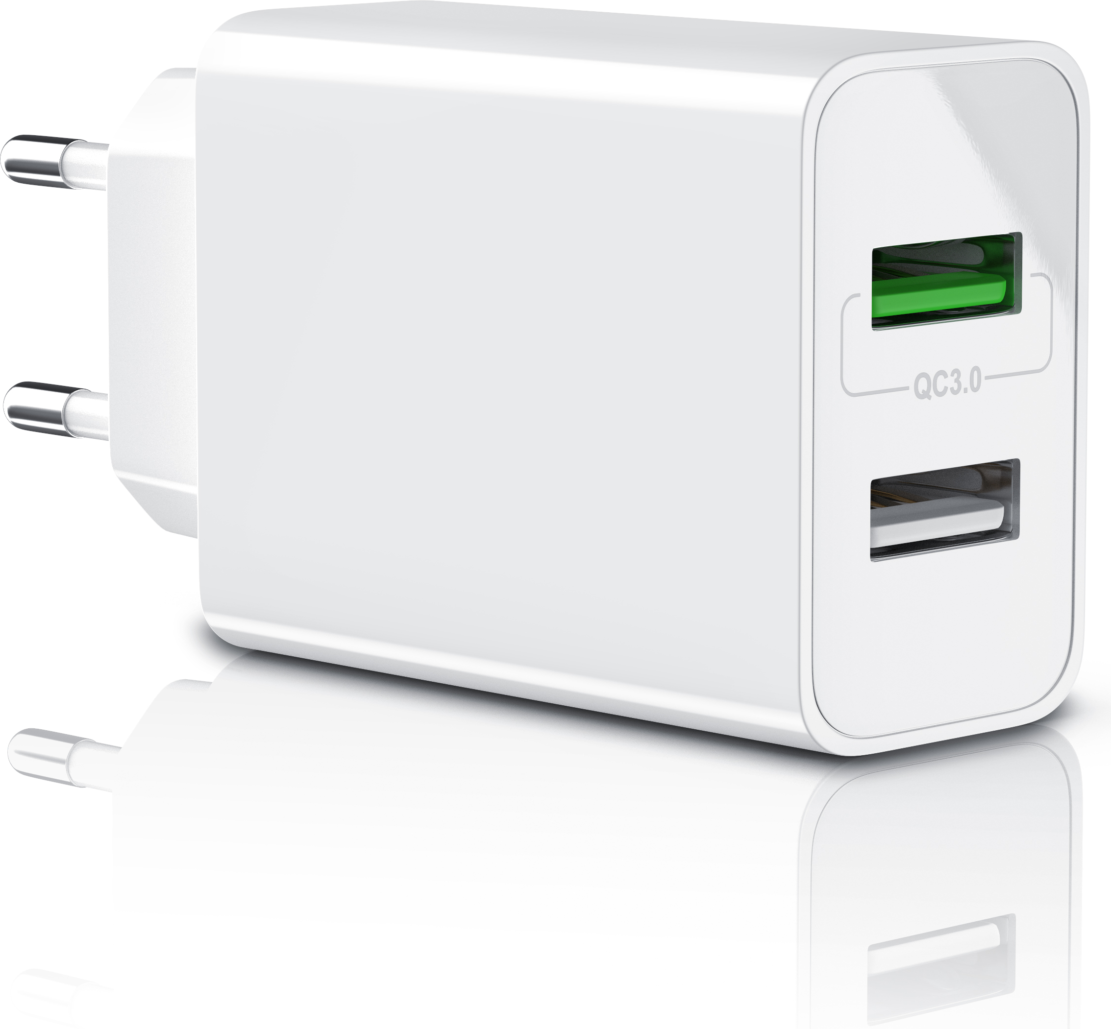 Caricatore Fast Dual Port USB QC3.0 E USB-C PD: Ricarica Veloce Per IPhone, Galaxy, Xiaomi, IPad - 5