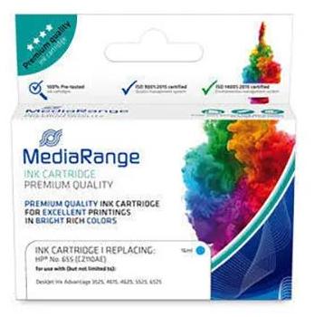 MediaRange MRHP655C MediaRange Patrone HP NR 655 mit Chip cyan