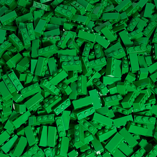 LEGO® 1x3 kocky Vysoké kocky Zelená - 3623 NEW! Množstvo 100x