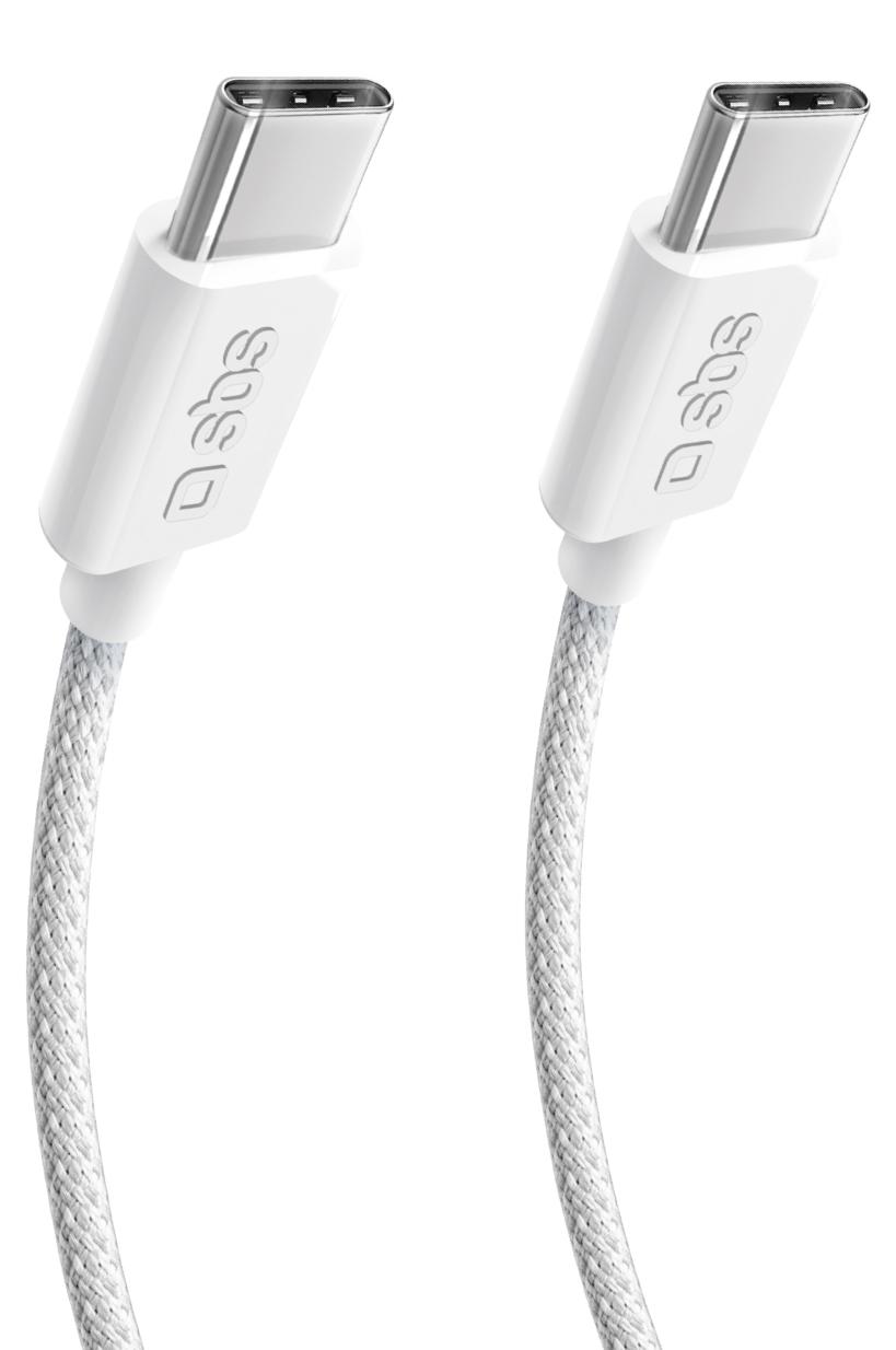 SBS USB-C – USB-C 4.0 Kabel mit 240 W-Leistung TECABLETISSUETCC40GB