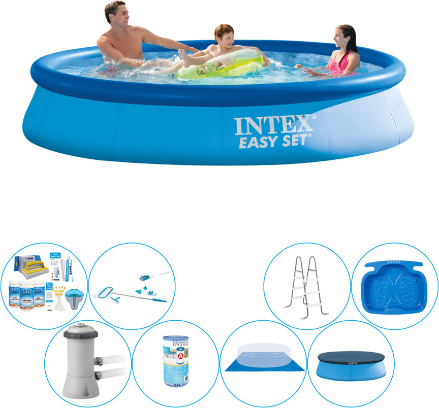 Intex Easy Set Rund 366x76 cm - všetko v 1 bazénovom balíku
