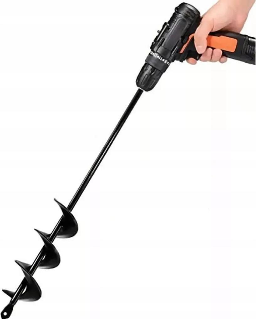 Azaris Gartenbohrer Erdbohrer Erdbohrer Pflanzbohrer für Bohrer 45/4