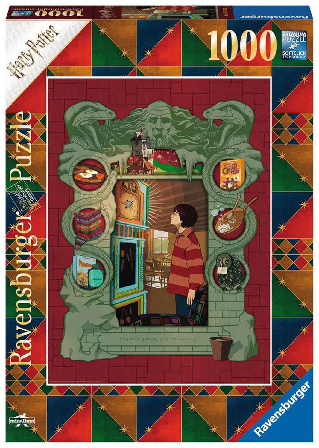 Ravensburger Spielverlag Harry Potter bei der Weasley Familie Ravensburger 16516