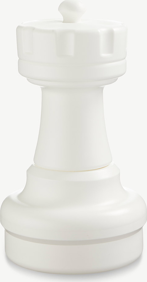 Ubergames - Schachfigur - Turm 45 cm - Weiß - Geeignet für Ubergames Schachspiel UG-losToren
