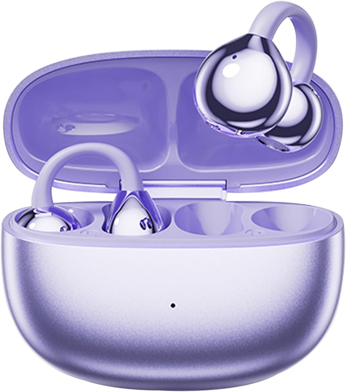 Ušná spona Otvorené slúchadlá Bluetooth 5.4 Športové ušné háčiky Vzduchové kostné vedenie Bezdrôtové slúchadlá Vzduchové vedenie kostného zvuku pre jogging Beh Cyklistika