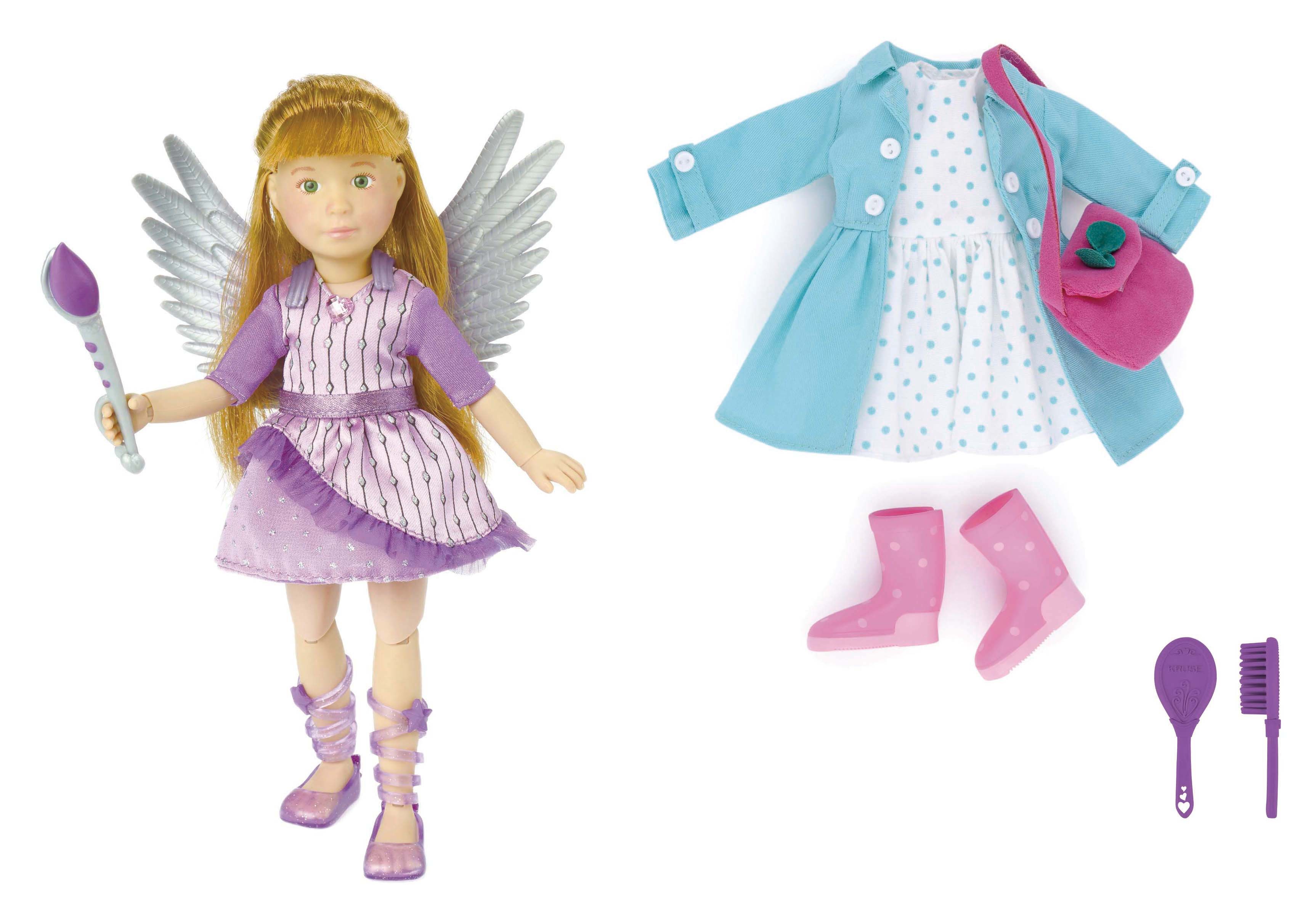 Käthe Kruse cruselings Chloe Deluxe Puppen-Set lila 17,85