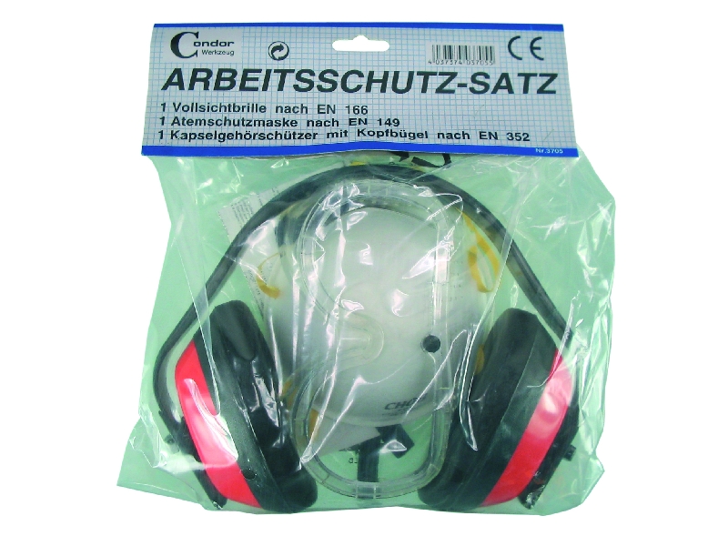 HaWe Schutzausrüstung 3-tlg Ce SbSchutz 3705.0