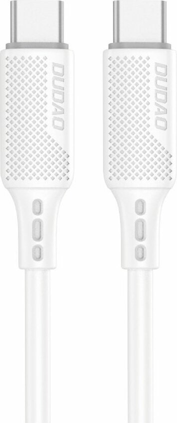 Dudao Ladekabel Datenkabel USB Typ C Kabel zum Laden und Datentransfer 100W PD 1m weiß (L5S_1M) B-5243