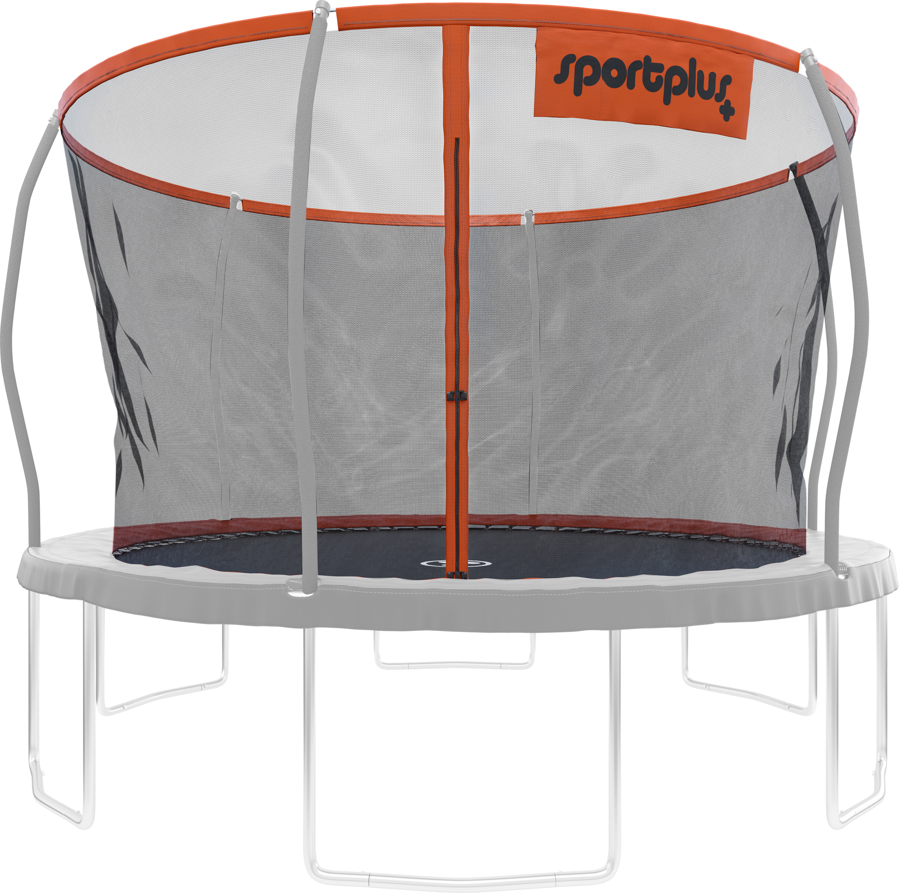 Trampolína SP-T-366, vonkajšia trampolína, detská trampolína, polstrované a zvonka pripevnené tyče, vnútorná ochranná sieť