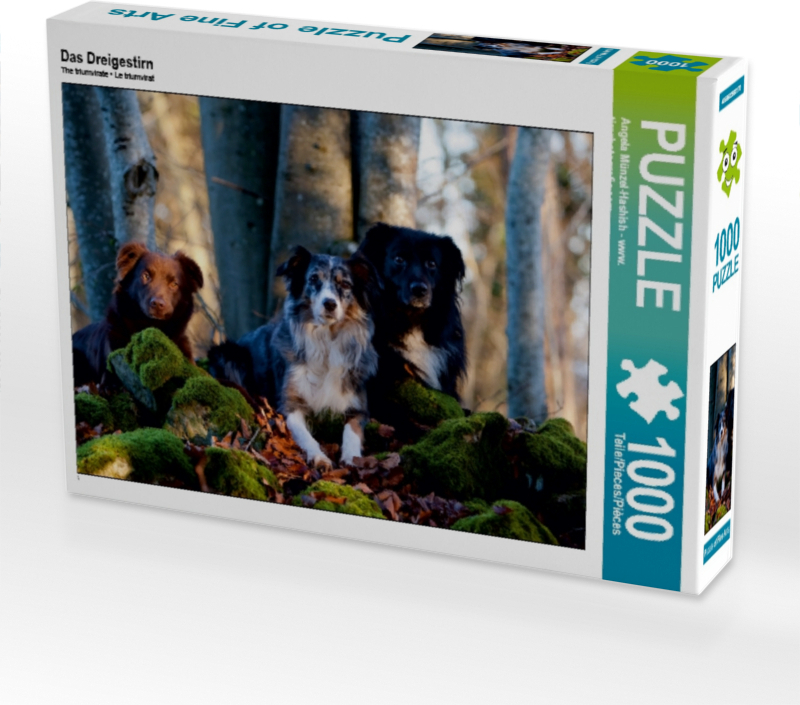 Calvendo Das Dreigestirn 1000 Teile Puzzle quer 640x480mm, Münzel-Hashish - www.tierphoto; 7376851