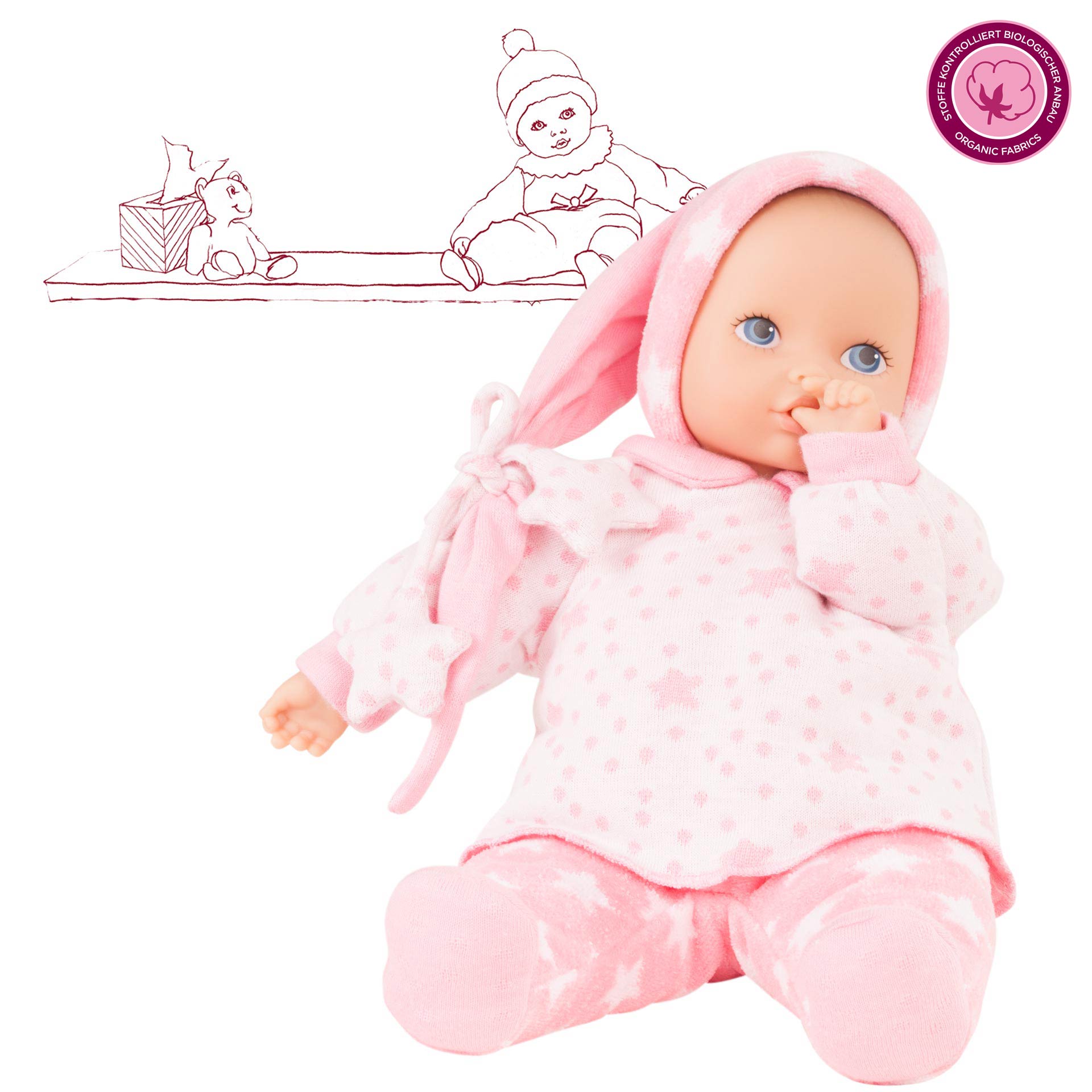 Götz-Puppen Baby Pure Sternenhimmerl 33 cm 766876