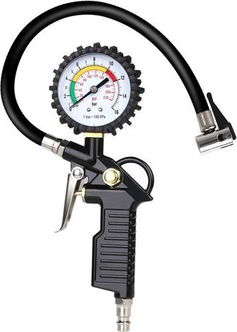 Meoiruery Manometer Pression Pneu, Numérique Manomètre Pneu, Pistolet de Gonflage Manomètre - KAU-ER-LYS-PH-20251014-294