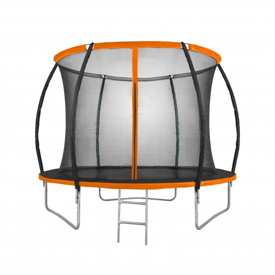 Mirpol TRAMPOLINA 10FT PRO Trampolína s vnútornou sieťovinou a rebríkom Pro Fiber 10FT