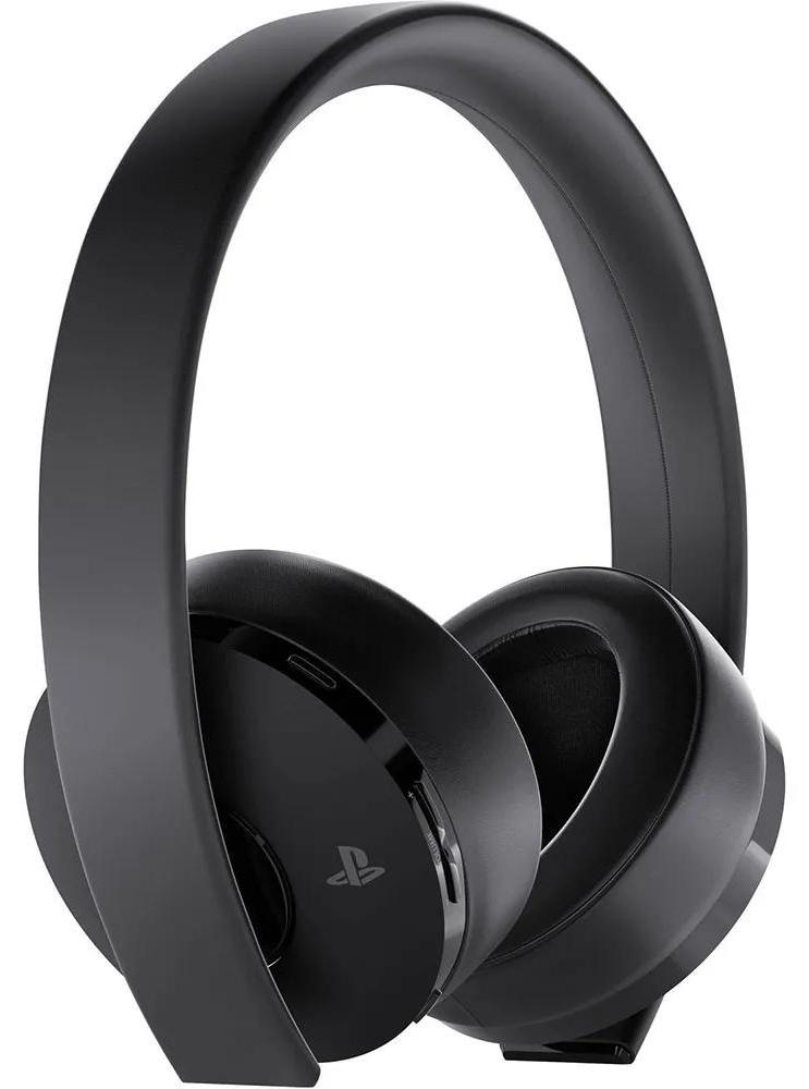 Sony Gold Wireless Headset + Fortnite VCH, Káblový a bezdrôtový, Hranie, 230 g, Slúchadlá s mikrofónom, Čierna